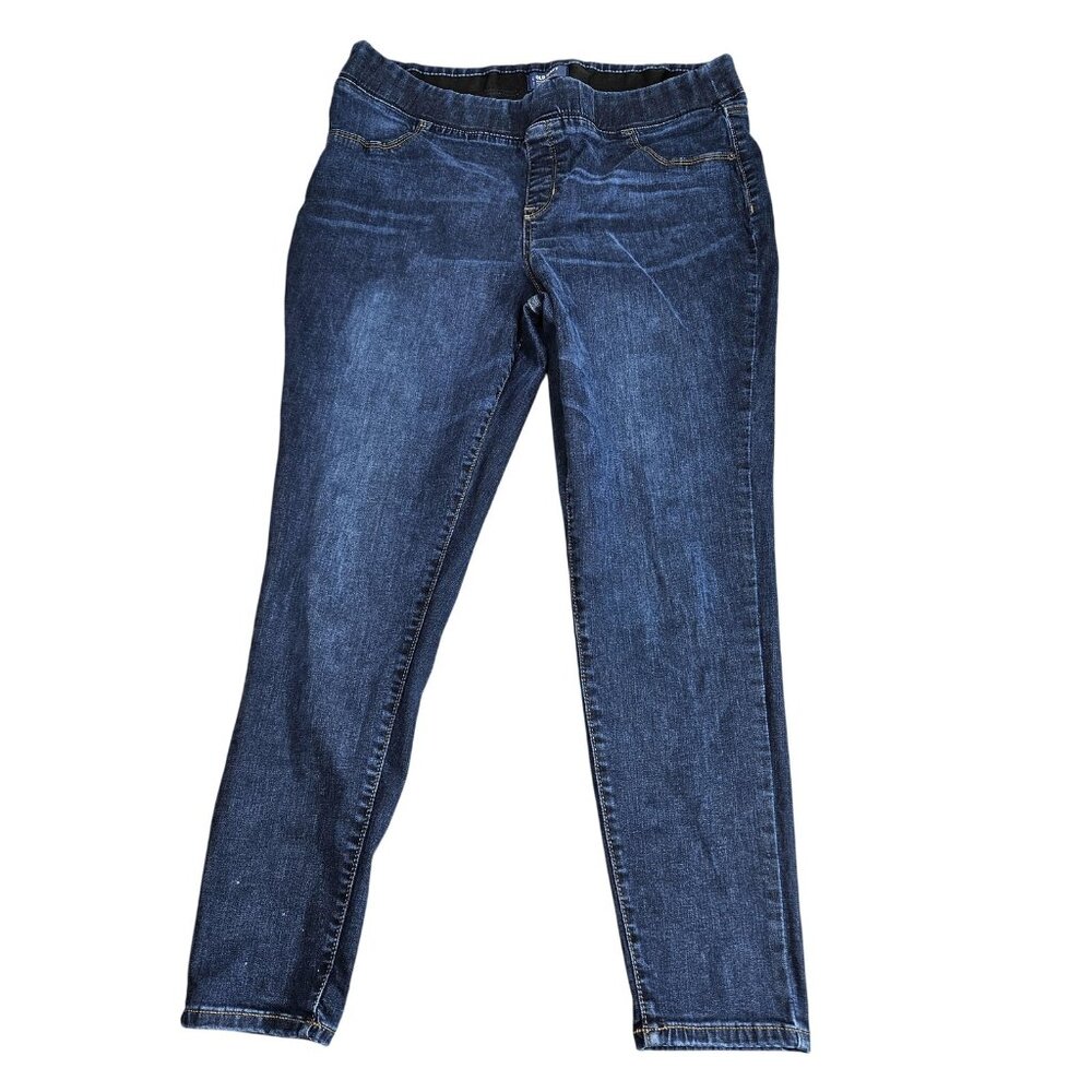 Old Navy Rockstar Jeans Womens 18 Blue Built-In Sculpt Jeggings Stretch Denim